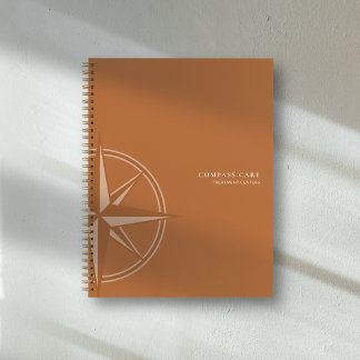 Cuaderno Rosa de los vientos de terracota Marca de salud me