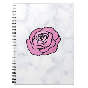 Cuaderno Rosa de mármol