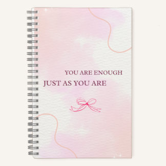 cuaderno rosa, diario lindo, papelería kawaii