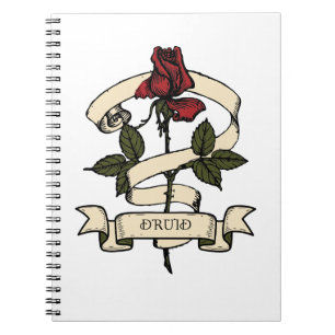 Cuaderno rosa druida