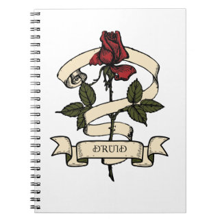 Cuaderno rosa druida