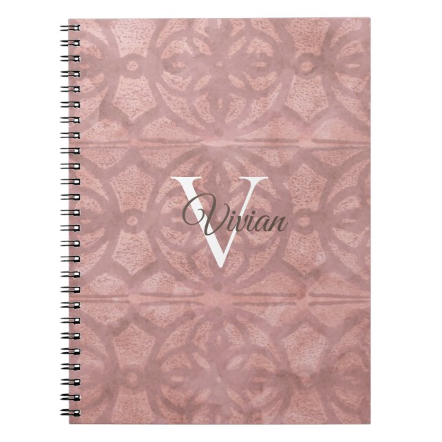 Cuaderno Rosa Dusky (Frente)