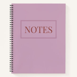Cuaderno Rosa Dusty