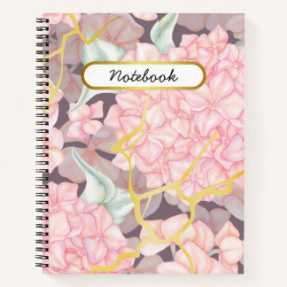 Cuaderno Rosa floral romántico
