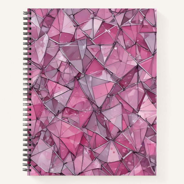 Cuaderno Rosa Fragmentado (Anverso)