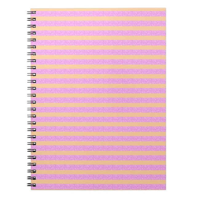 Cuaderno Rosa Geométrico  (Frente)