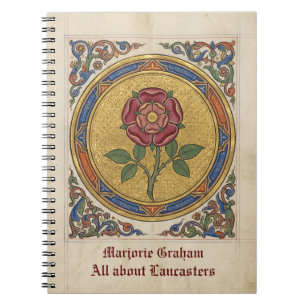 Cuaderno Rosa Iluminada del Escriba: Un Manuscrito Botánico