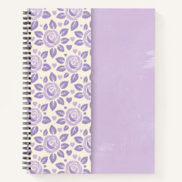 Cuaderno Rosa Lavanda Dividida