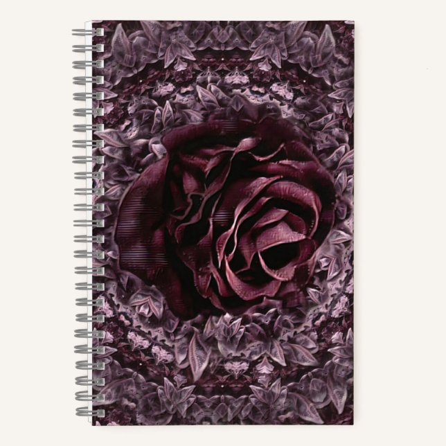 Cuaderno Rosa Mandala (Anverso)