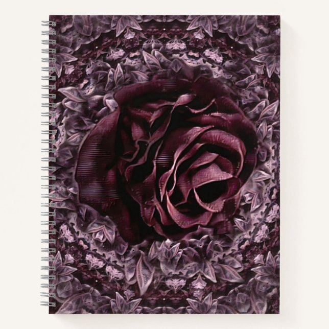 Cuaderno Rosa Mandala (Anverso)