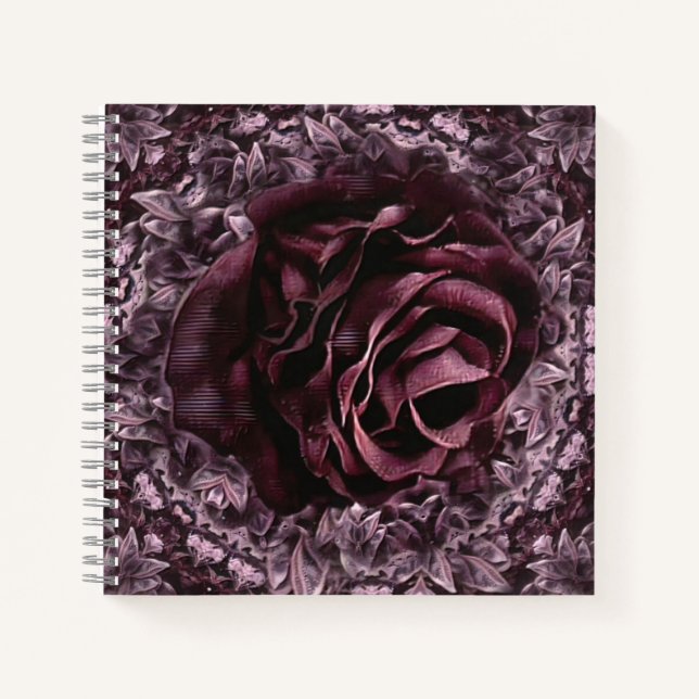 Cuaderno Rosa Mandala (Anverso)