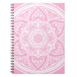 Cuaderno Rosa Mandala