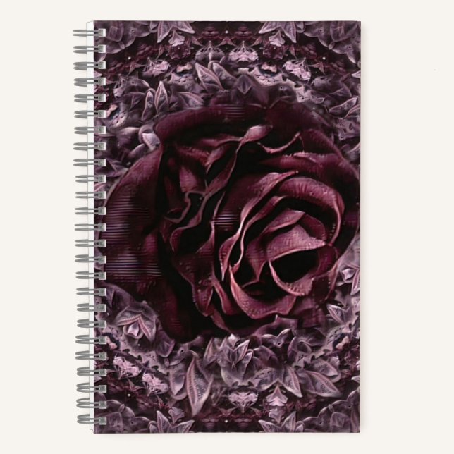 Cuaderno Rosa Mandala (Anverso)