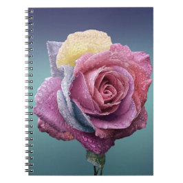 Cuaderno Rosa multicolor