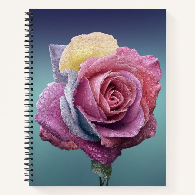 Cuaderno Rosa multicolor (Anverso)