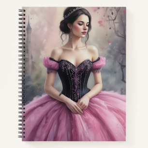 Cuaderno Rosa Nocturna Real