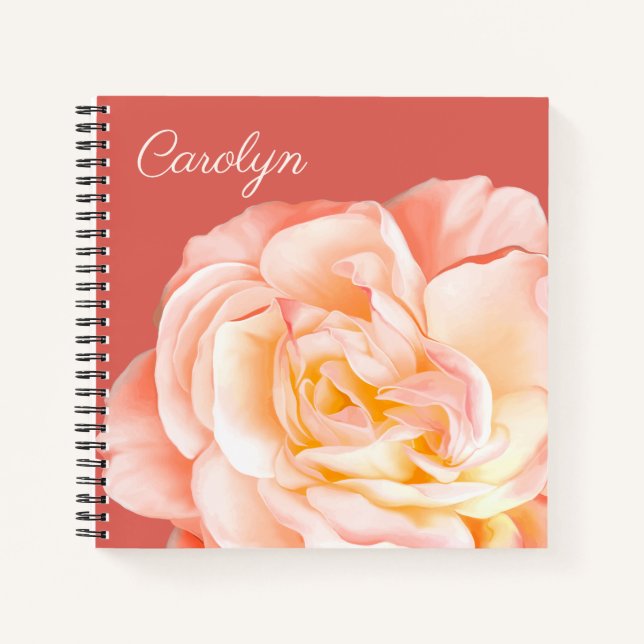 Cuaderno Rosa personalizado (Anverso)