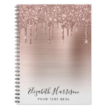 Rosa Purpurina de oro Monogramado