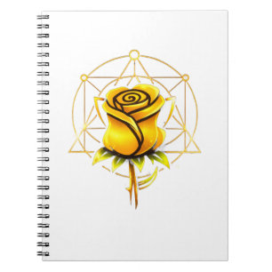 Cuaderno "Rosa Rechazada Edición Dorada Diario Personalizad
