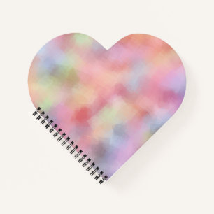 Cuaderno Rosa Rojo Amarillo Azul Verde Púrpura Elegante Mod