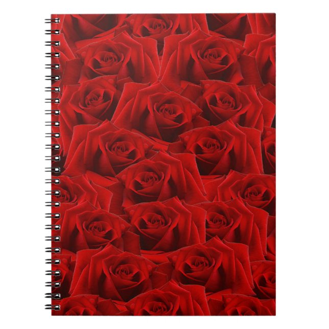 Cuaderno Rosa Rojo Romántico (Frente)