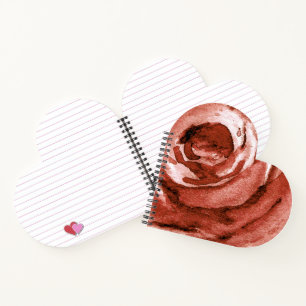 Cuaderno Rosa romántico