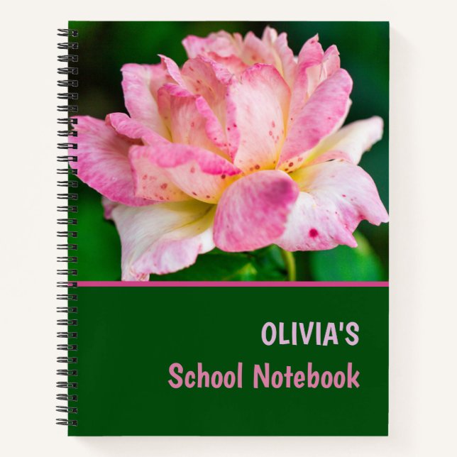 Cuaderno Rosa rosa (Anverso)