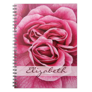 Cuaderno Rosa rosado personalizado
