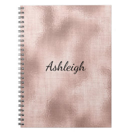 Cuaderno Rosa Rubor rosa