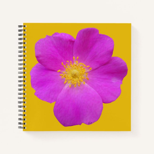 Cuaderno Rosa salvaje 2 (Anverso)