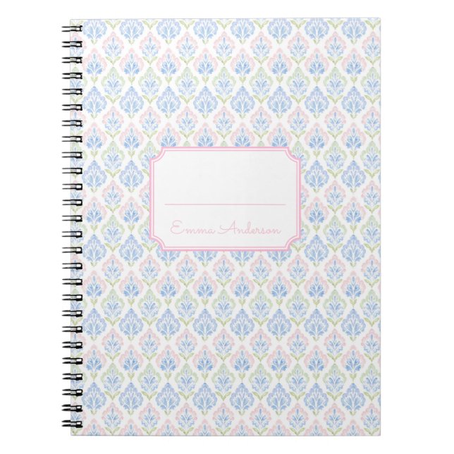 Cuaderno Rosa y Azul Grandmillennial (Frente)