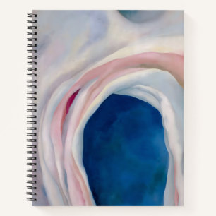 Cuaderno Rosa y azul musical por O'Keeffe