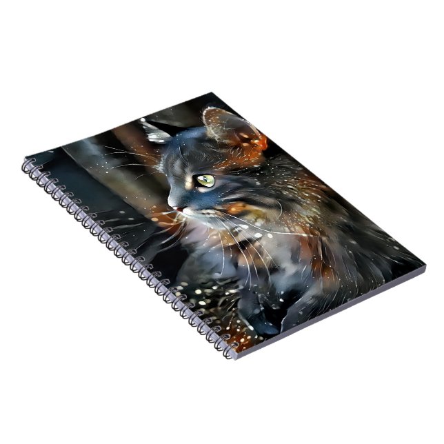 Cuaderno Rosa y luz mágica (Lado Derecho)