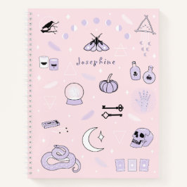Cuaderno Rosa y púrpura picante