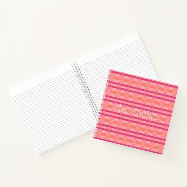 Cuaderno Rosa y rosa (Interior)