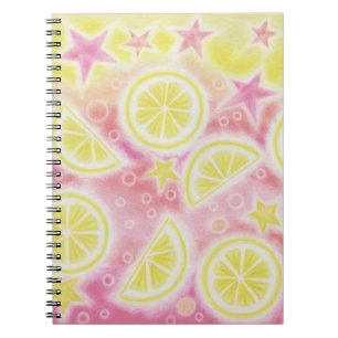 Cuaderno rosado de la limonada