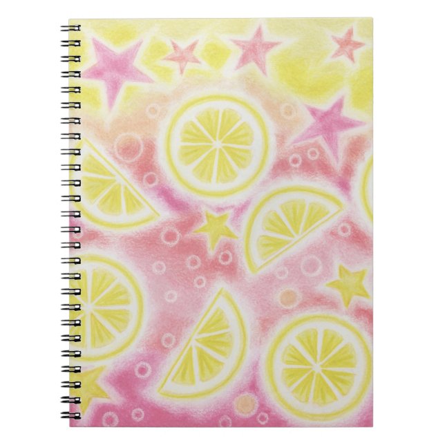 Cuaderno rosado de la limonada (Frente)
