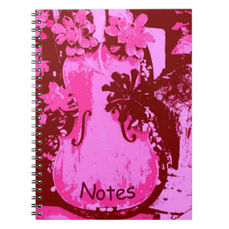 Cuaderno rosado del violín