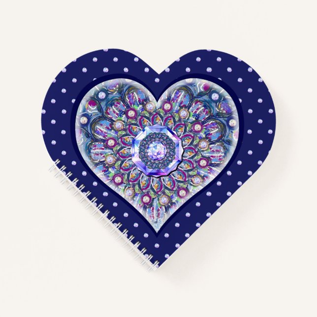 Cuaderno Rosario azul (Anverso)