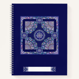 Cuaderno Rosario azul