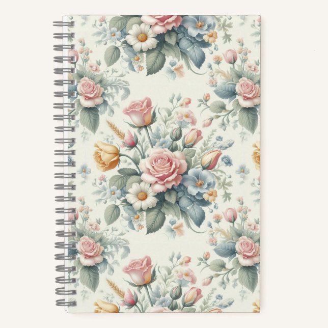 Cuaderno Rosas  (Anverso)