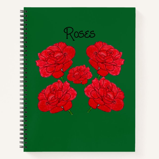 Cuaderno Rosas (Anverso)