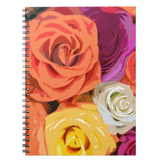 Cuaderno Rosas (Frente)