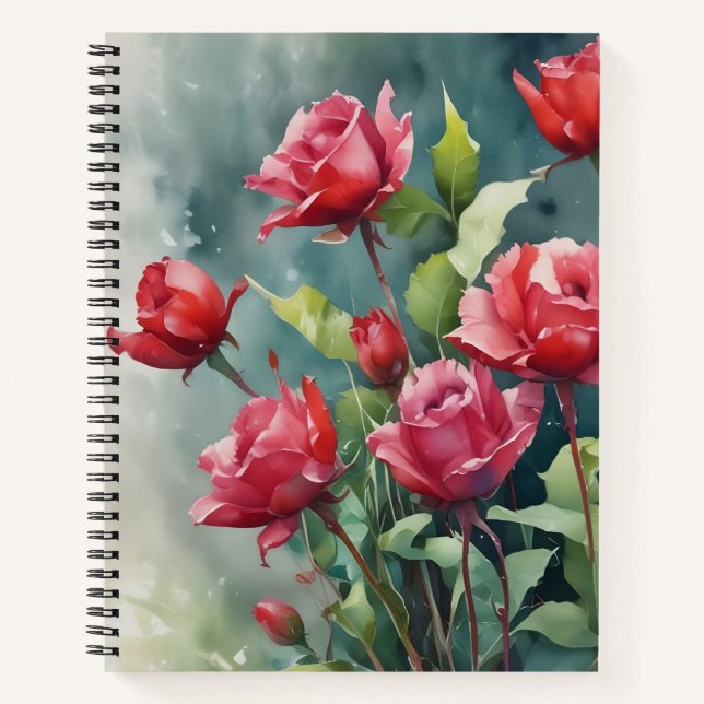 Cuaderno Rosas (Anverso)