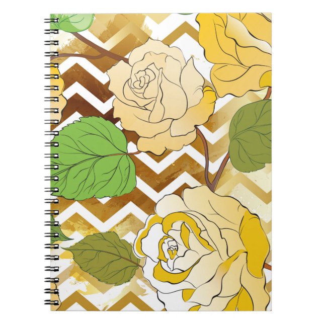 Cuaderno Rosas 10 (Frente)