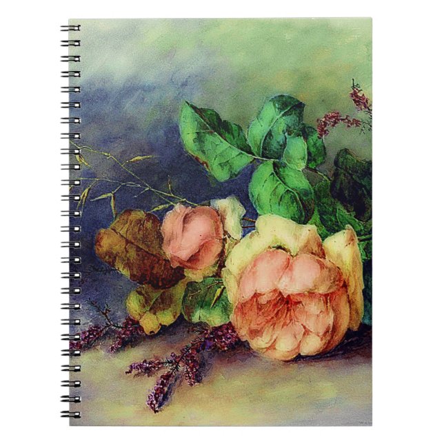 Cuaderno Rosas antiguas (Frente)
