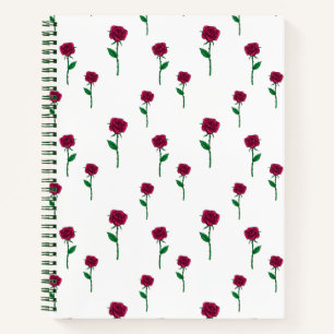 Cuaderno Rosas con diseño de El día de San Valentín románti