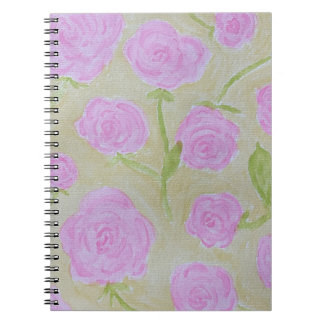 Cuaderno Rosas de acuarela