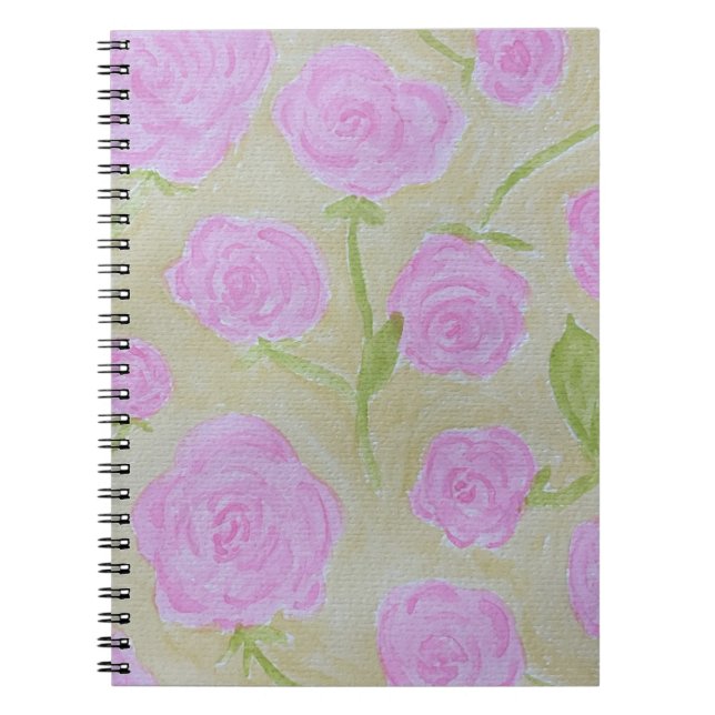 Cuaderno Rosas de acuarela (Frente)
