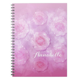 Cuaderno Rosas de acuarela